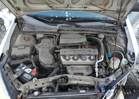 2005 Honda Civic Lx z USA, uszkodzony, nr VIN 2HGES16525H621740